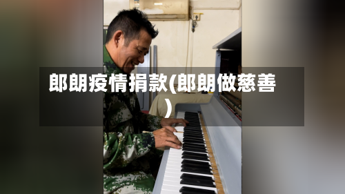 郎朗疫情捐款(郎朗做慈善)-第2张图片