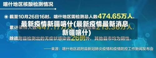 最新疫情新疆喀什(最新疫情最新消息新疆喀什)