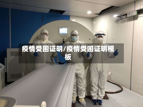 疫情受困证明/疫情受困证明模板