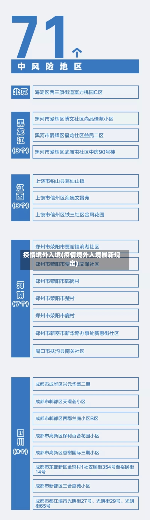 疫情境外入境(疫情境外入境最新规定)