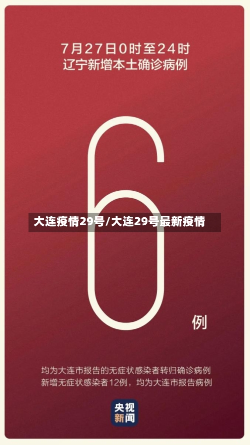 大连疫情29号/大连29号最新疫情-第3张图片