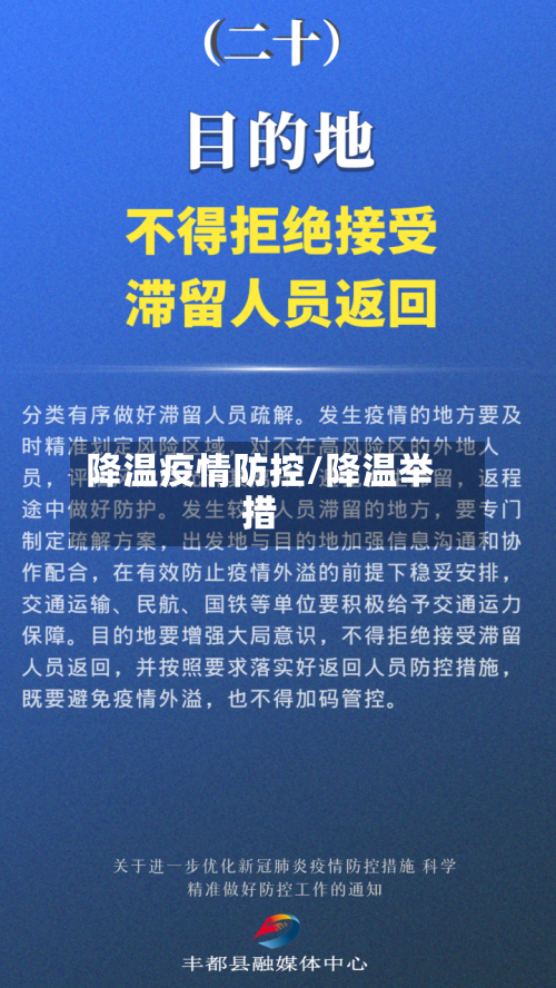 降温疫情防控/降温举措-第2张图片