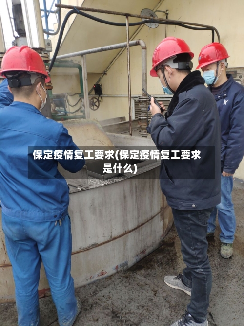 保定疫情复工要求(保定疫情复工要求是什么)-第2张图片