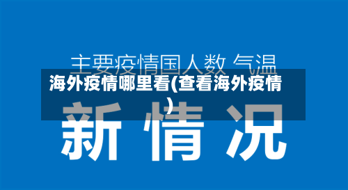 海外疫情哪里看(查看海外疫情)-第3张图片