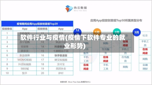 软件行业与疫情(疫情下软件专业的就业形势)-第3张图片