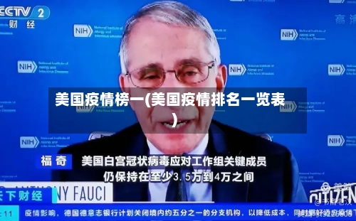 美国疫情榜一(美国疫情排名一览表)-第2张图片
