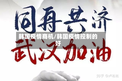 韩国疫情商机/韩国疫情控制的好-第2张图片