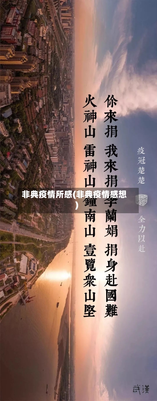 非典疫情所感(非典疫情感想)