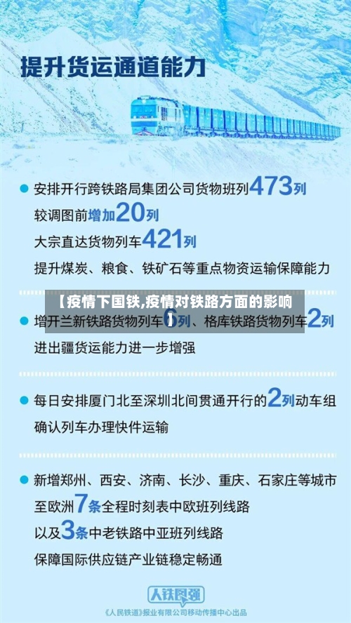 【疫情下国铁,疫情对铁路方面的影响】-第3张图片