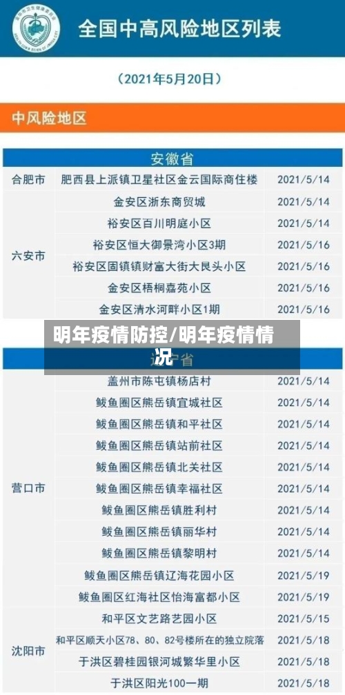 明年疫情防控/明年疫情情况-第2张图片