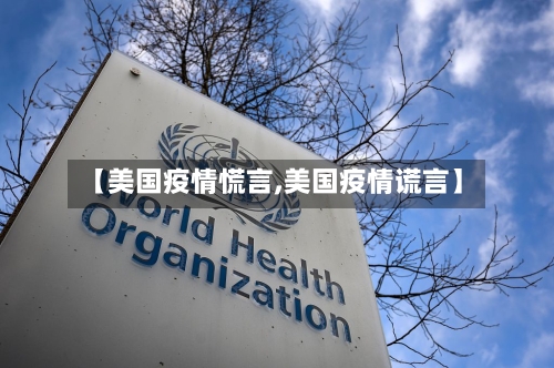 【美国疫情慌言,美国疫情谎言】-第2张图片