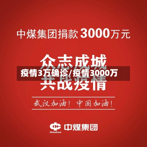 疫情3万确诊/疫情3000万