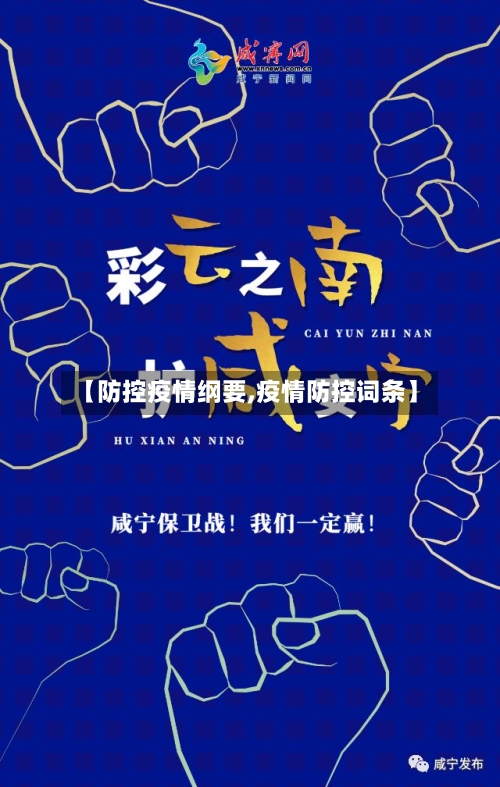 【防控疫情纲要,疫情防控词条】