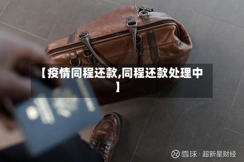【疫情同程还款,同程还款处理中】