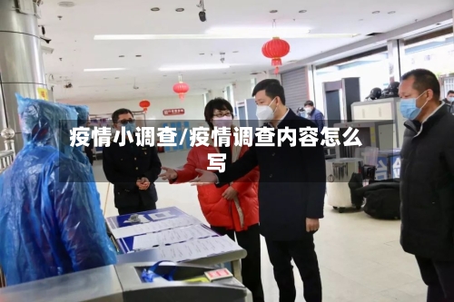 疫情小调查/疫情调查内容怎么写