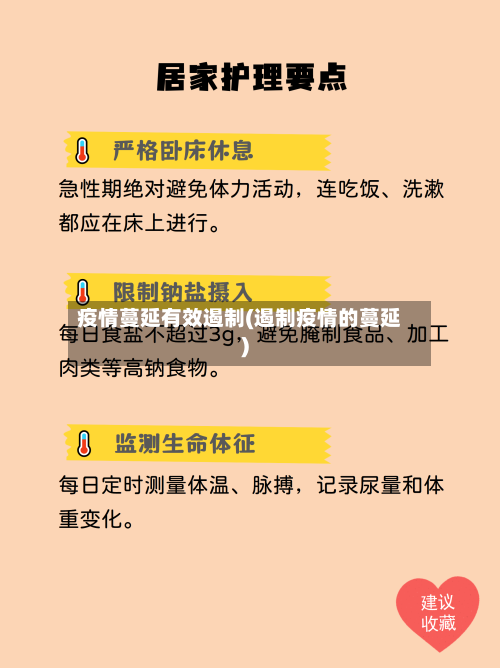 疫情蔓延有效遏制(遏制疫情的蔓延)