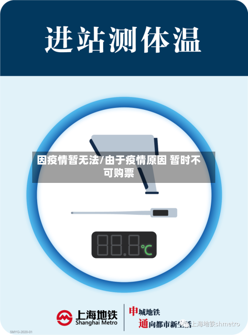 因疫情暂无法/由于疫情原因 暂时不可购票