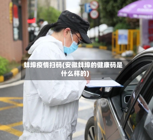 蚌埠疫情扫码(安徽蚌埠的健康码是什么样的)-第2张图片