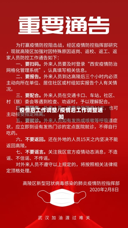 疫情后工作调整/疫情后工作调整通知-第3张图片