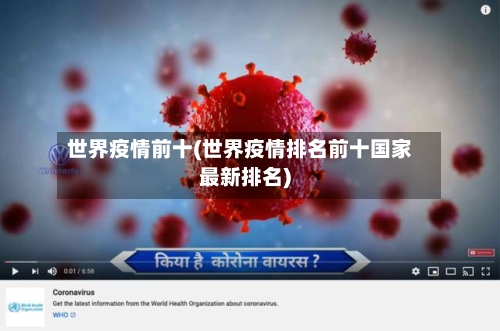 世界疫情前十(世界疫情排名前十国家最新排名)-第3张图片