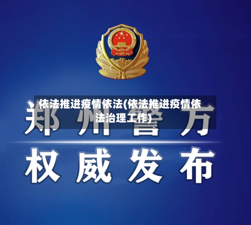 依法推进疫情依法(依法推进疫情依法治理工作)-第2张图片