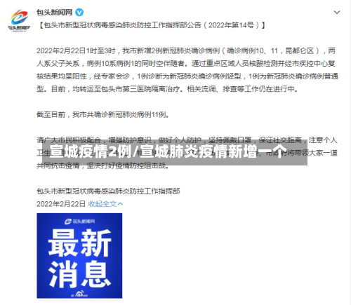 宣城疫情2例/宣城肺炎疫情新增一个-第3张图片