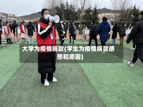 大学为疫情捐款(学生为疫情捐款感想和原因)-第2张图片
