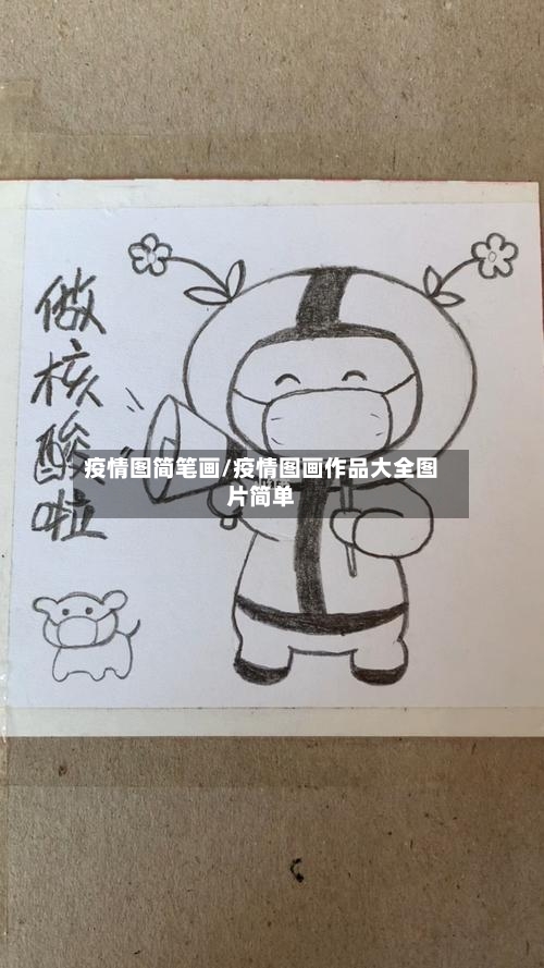 疫情图简笔画/疫情图画作品大全图片简单
