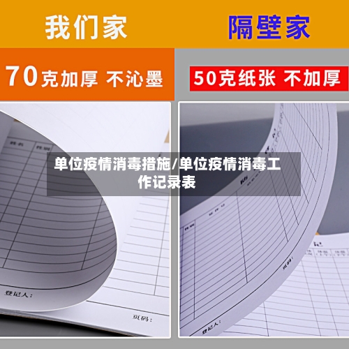 单位疫情消毒措施/单位疫情消毒工作记录表-第3张图片