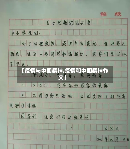 【疫情与中国精神,疫情和中国精神作文】