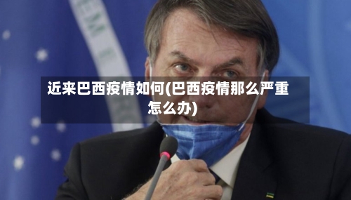 近来巴西疫情如何(巴西疫情那么严重怎么办)-第2张图片