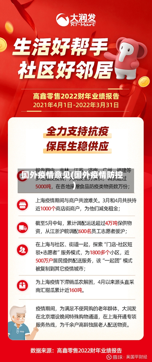 国外疫情意见(国外疫情防控)
